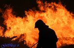 حریق گسترده در شهر صنعتی «لیا» قزوین
